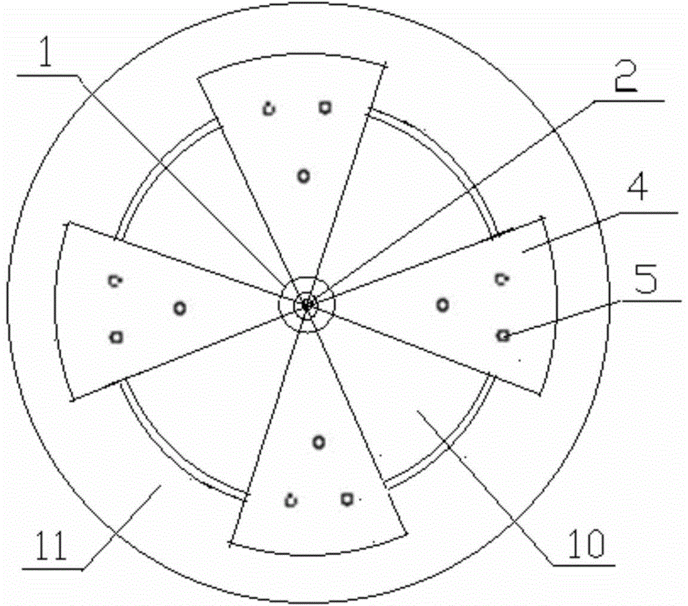 Seismic SH wave three-dimensional exploration earthquake source device