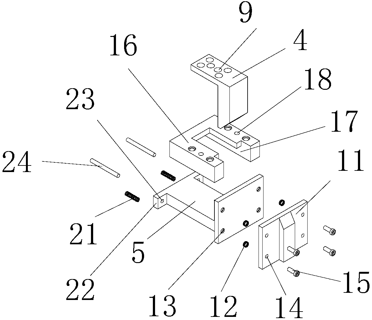 Positioning device and metal plate automatic production line