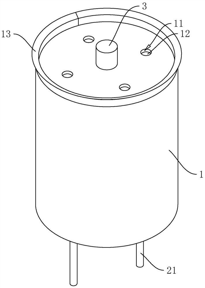 Explosion-proof capacitor