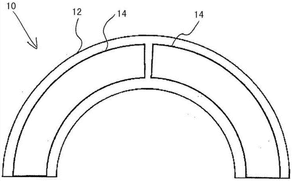 Bow spring system for dual mass flywheels and dual mass flywheels