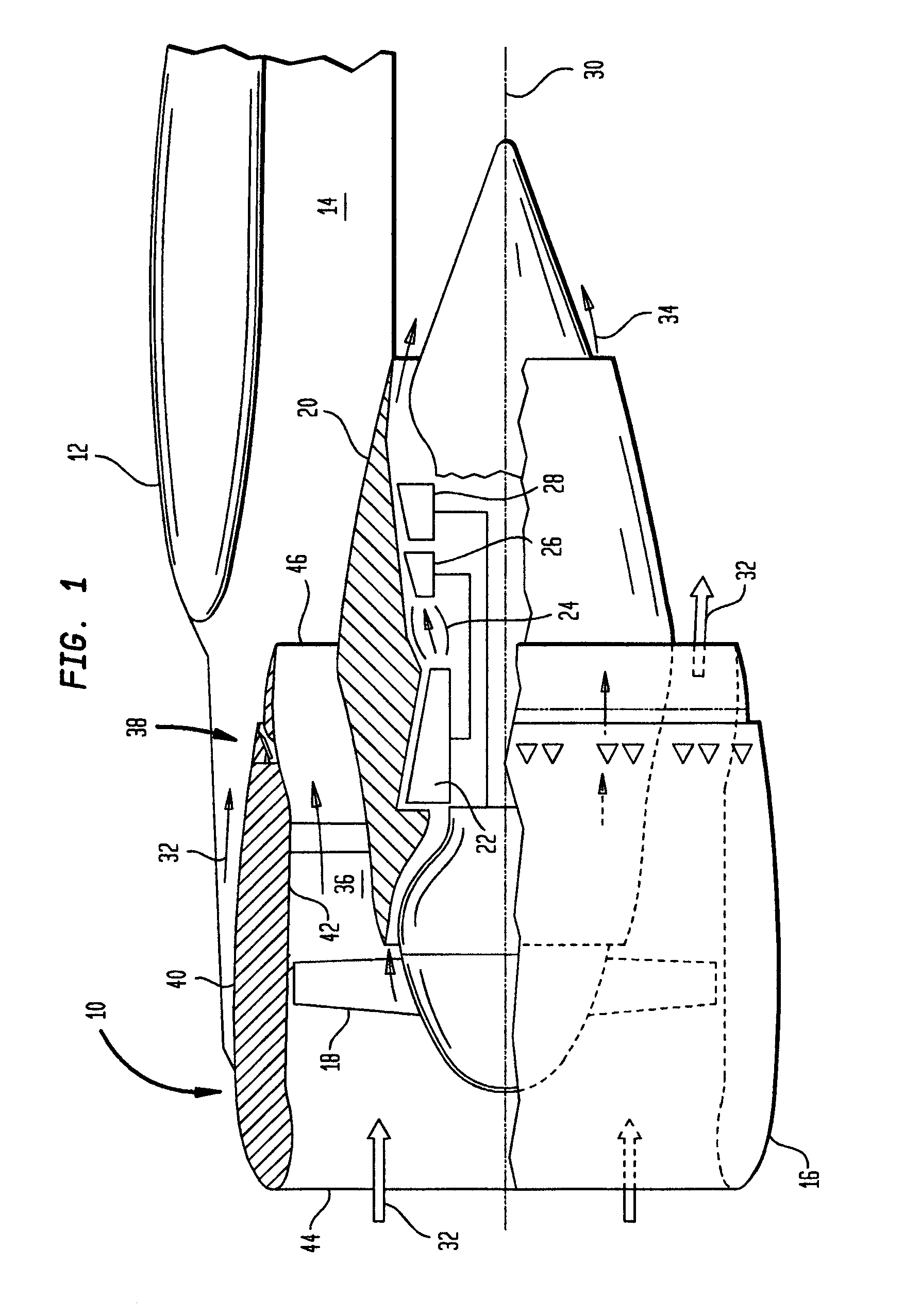 Ventilated confluent exhaust nozzle