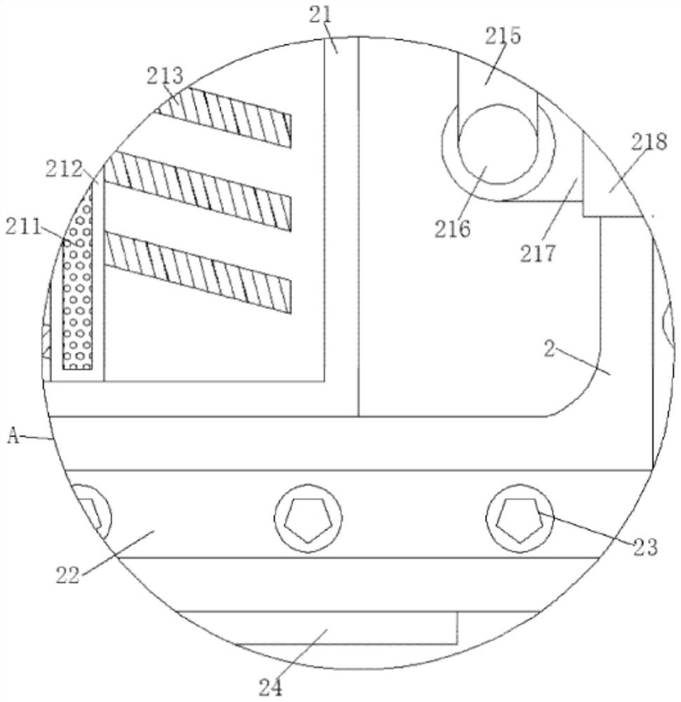 Impurity removing device based on inertia acting force before production of isatis roots and using method