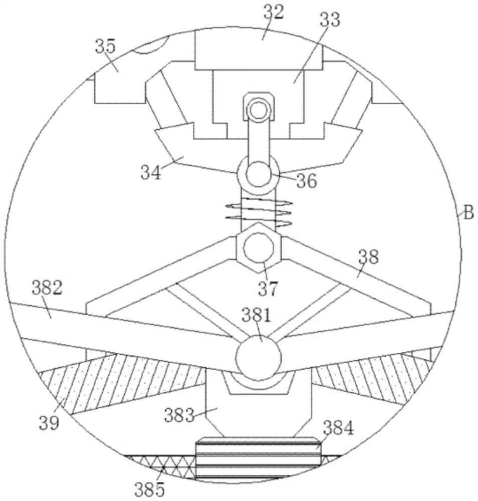 Impurity removing device based on inertia acting force before production of isatis roots and using method