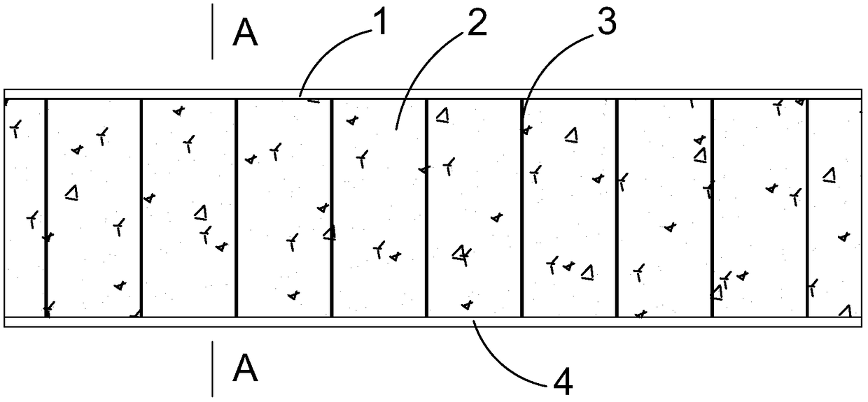 Double-steel-plate reinforced concrete composite beam