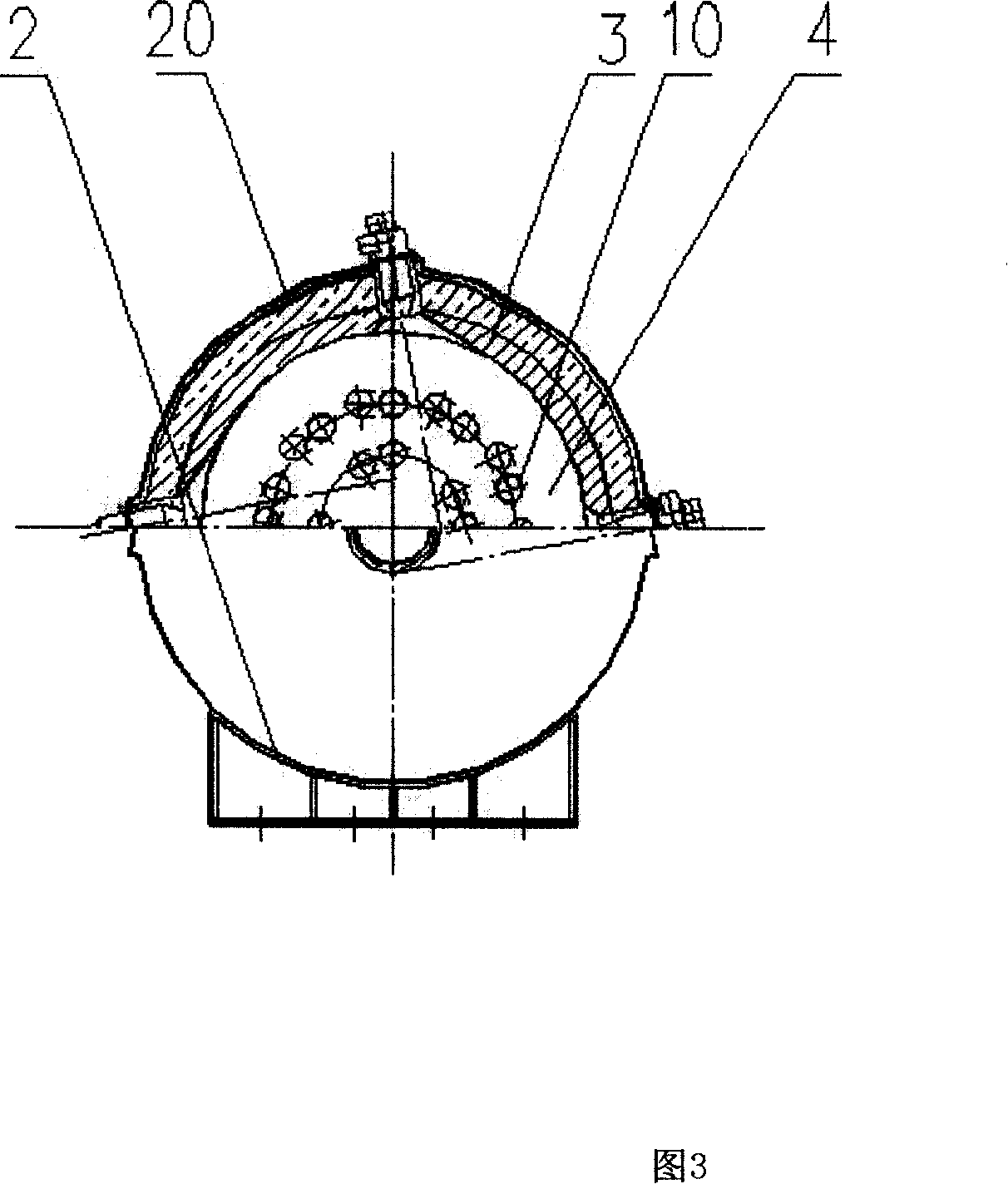 Asphalt flue gas processing method and its incinerator