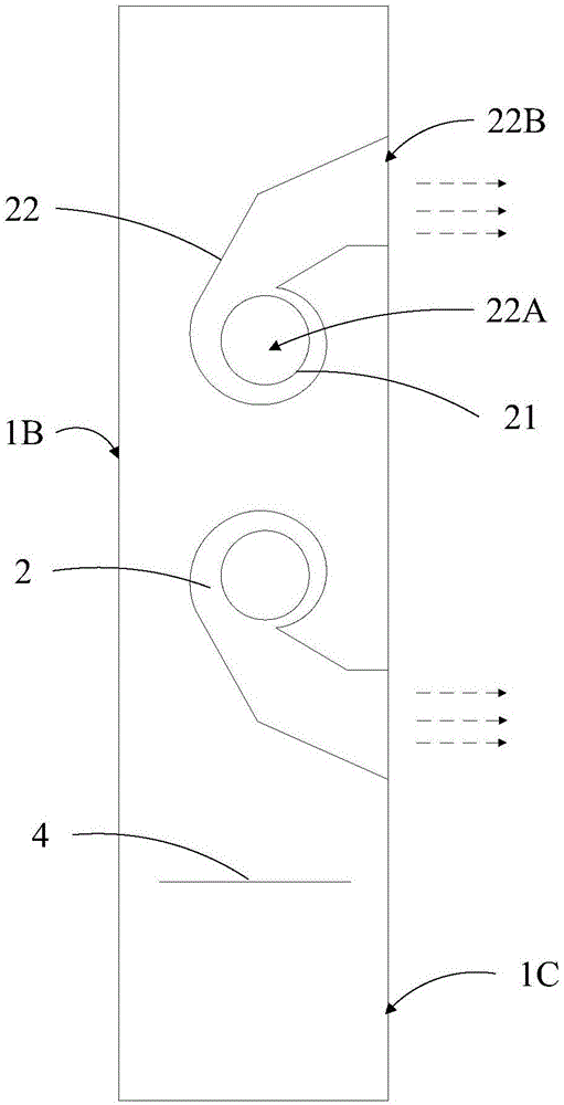 Vertical wall-mounted air conditioner indoor unit and air conditioner