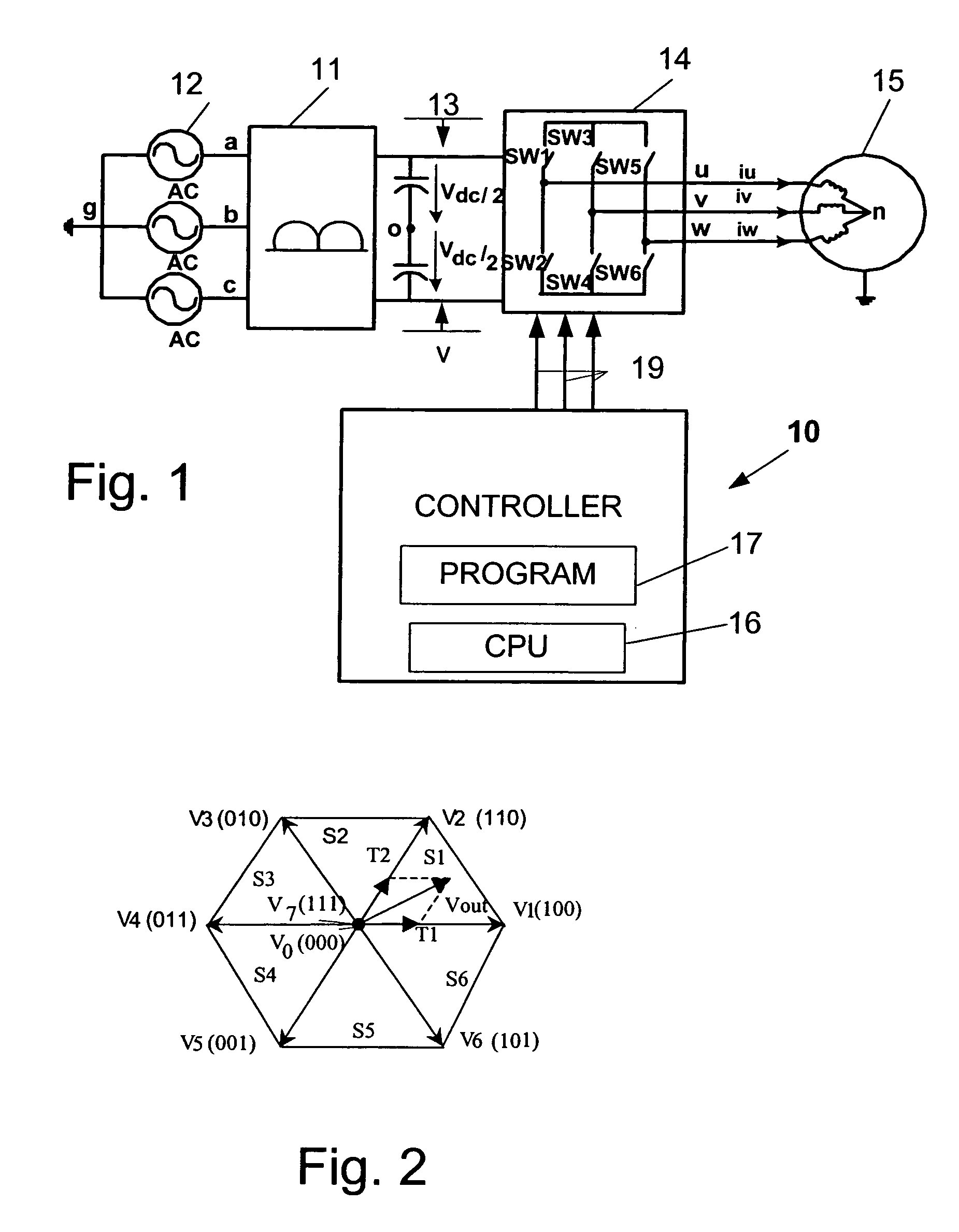 Cancellation of dead time effects for reducing common mode voltages