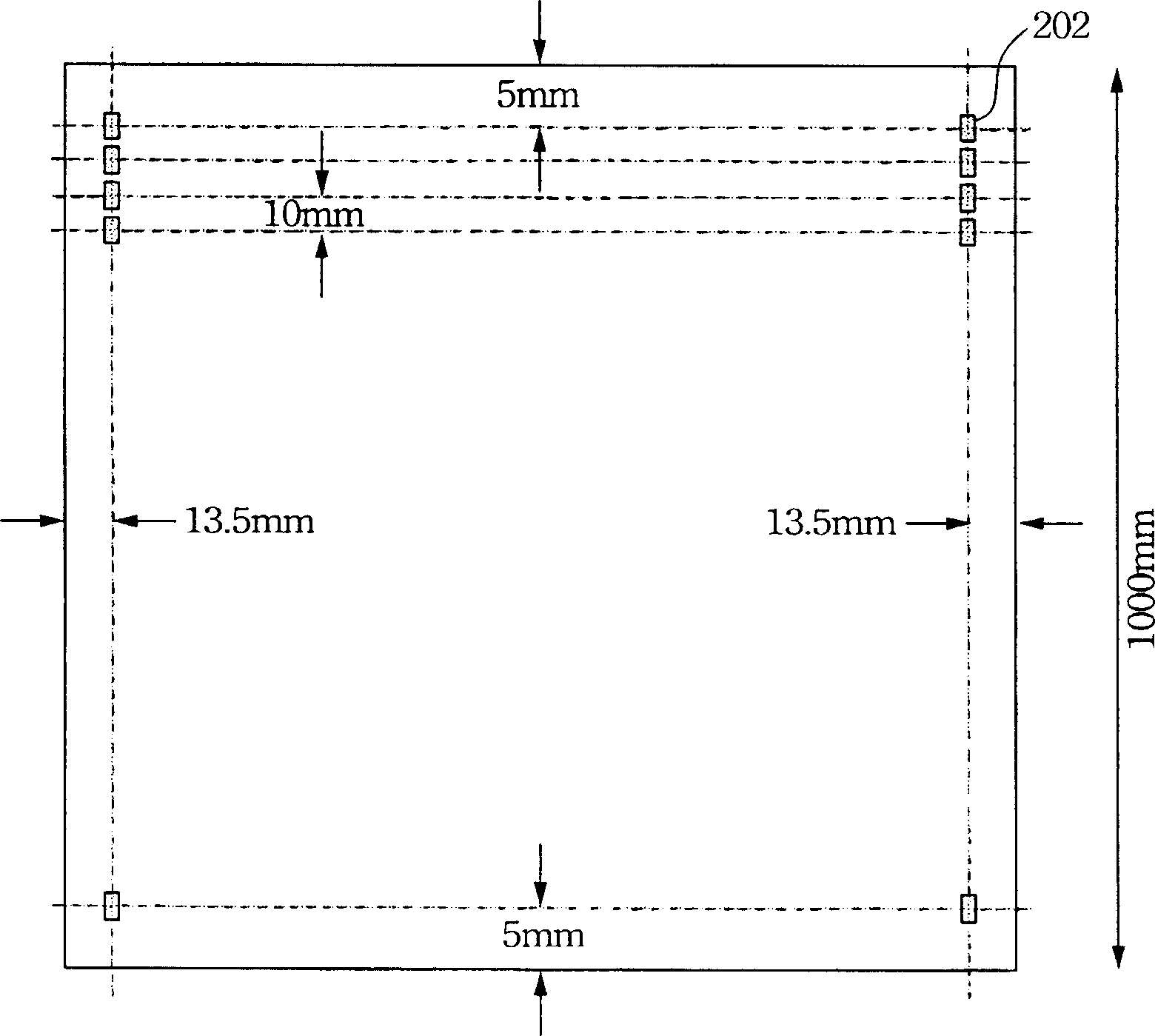 Universal probe device for electronic module detecting system