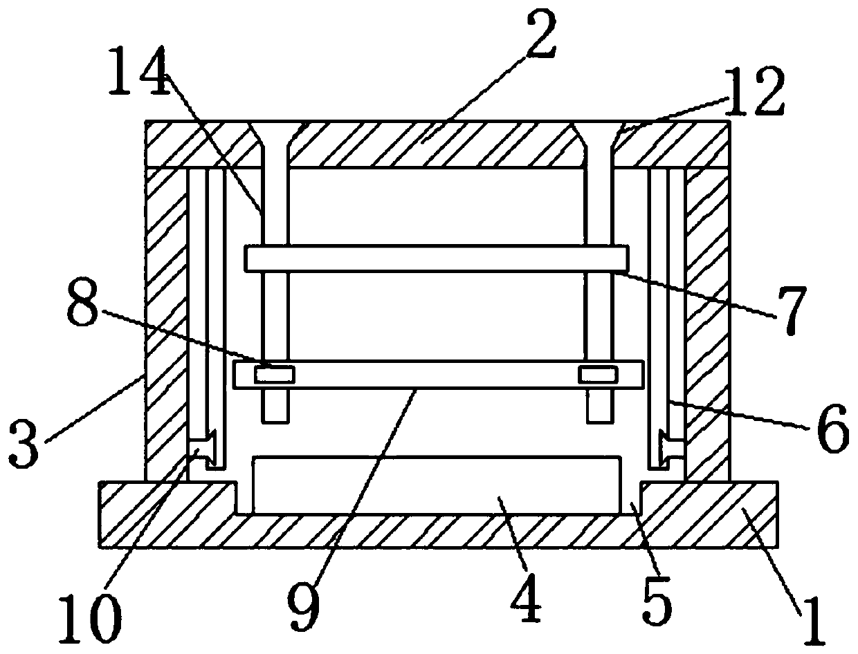 Bench drilling machine with protection device