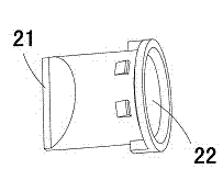 Pressure-reducing collecting device