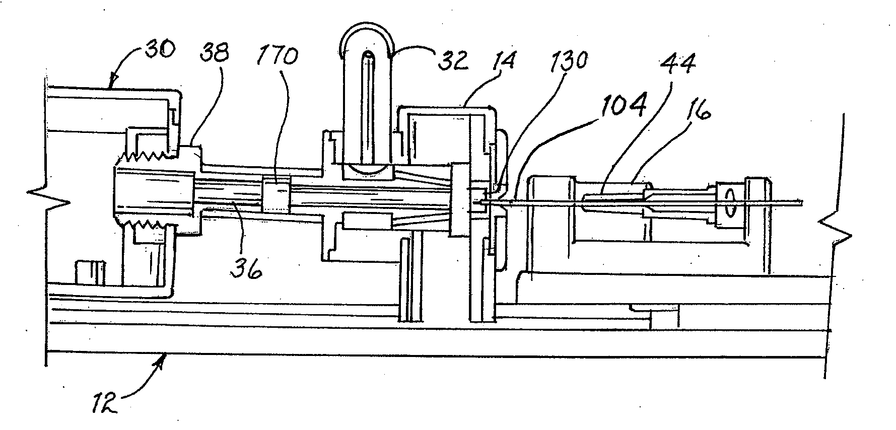 Apparatus for severing and collecting iv tubing tips