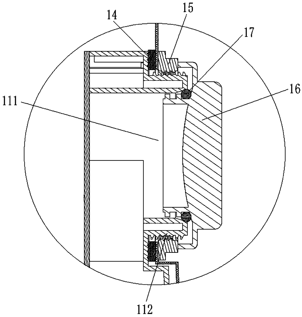 Dish-washing machine heat air exchanger and water softener integration machine