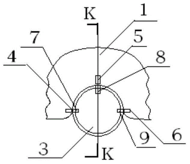 An electromagnetic mounting device for aerial bombs