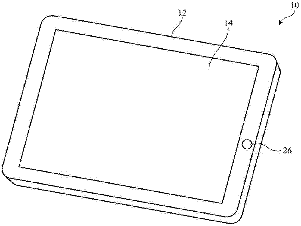 Display having vertical gate line extensions and minimized borders