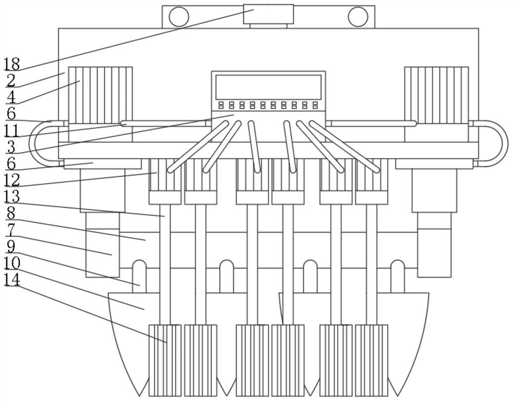 Soil loosening device for agricultural planting