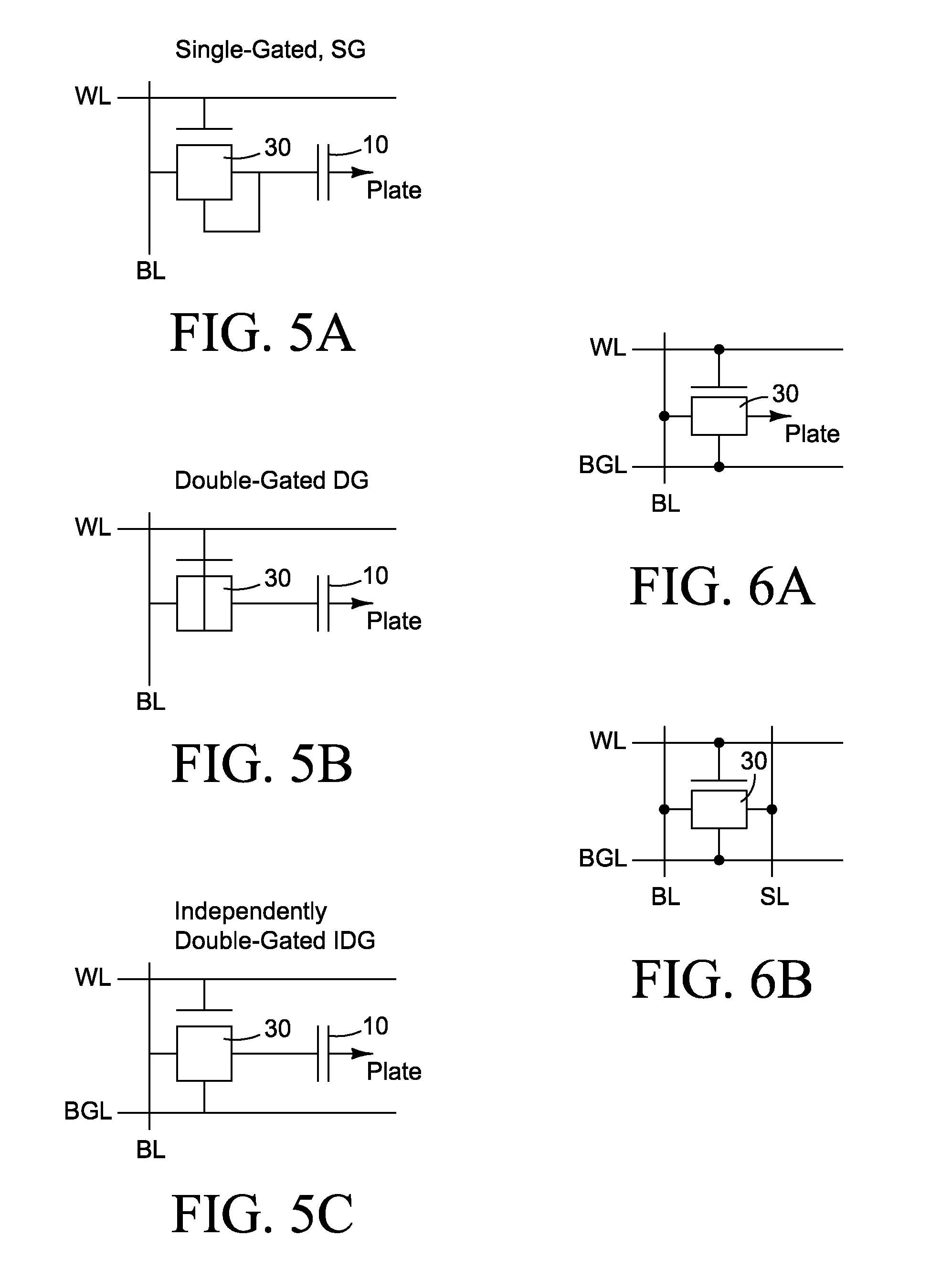 Double-Gated Transistor Memory