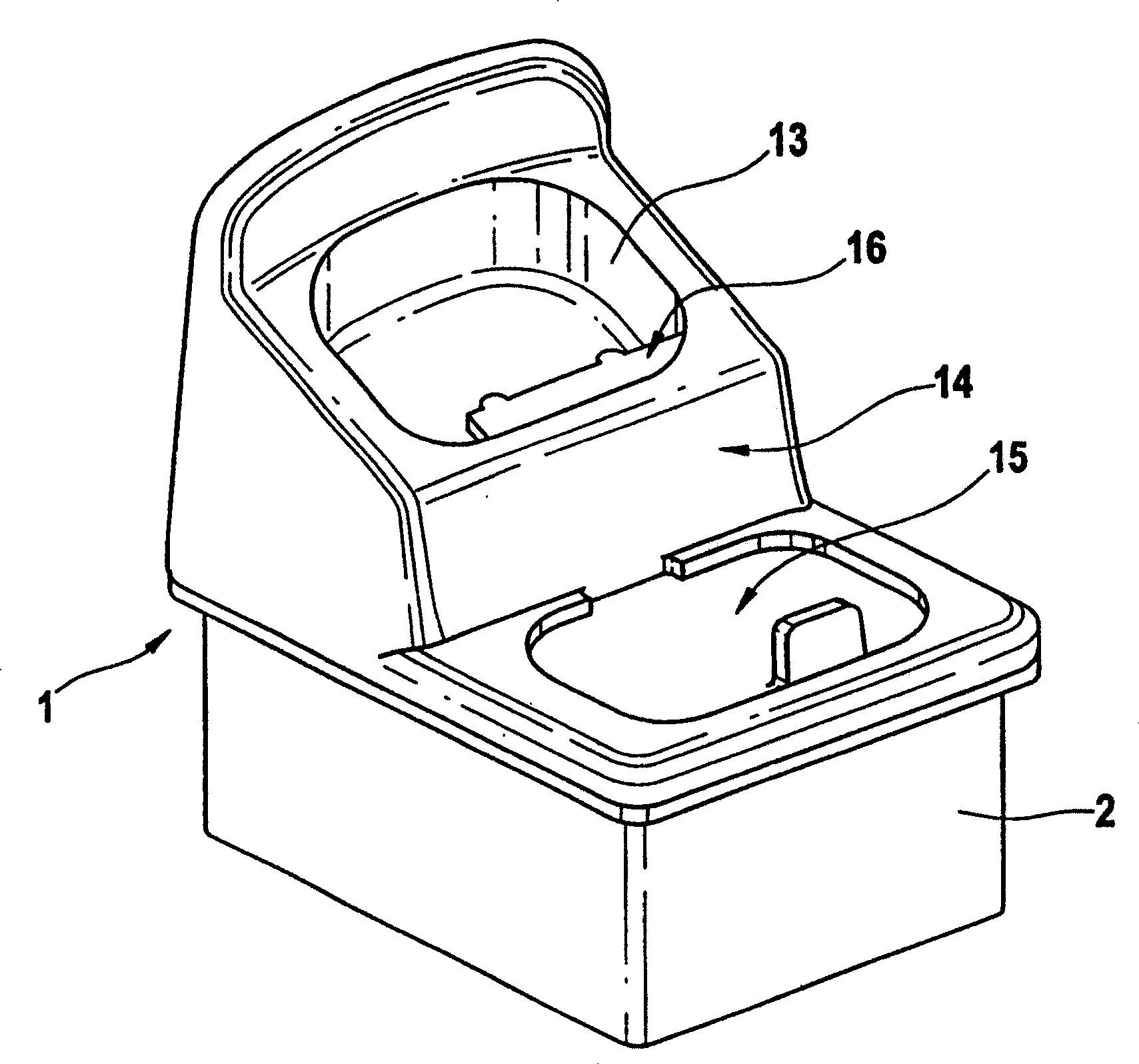 A cleaning device used in shavers