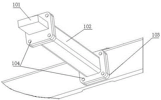 Assembly welding process method for aluminum structure ceiling of driver cab of motor train unit