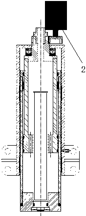 Steerable hydro-pneumatic spring