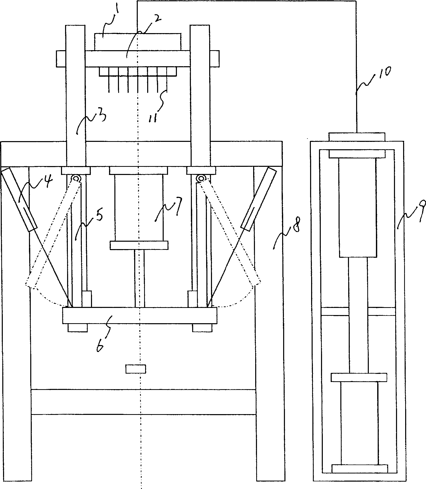 Special pressure for industrial detonating cap and method for compressing detonating cap explosive