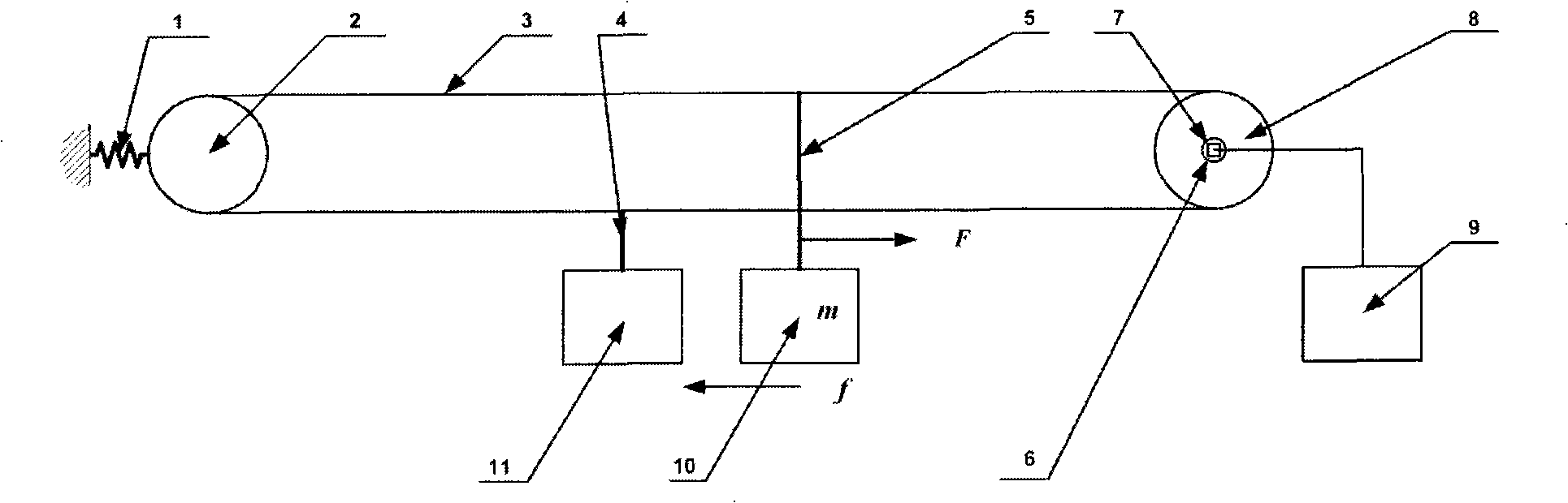 Device for detecting resisting force of lift cabin door in opening or closing process