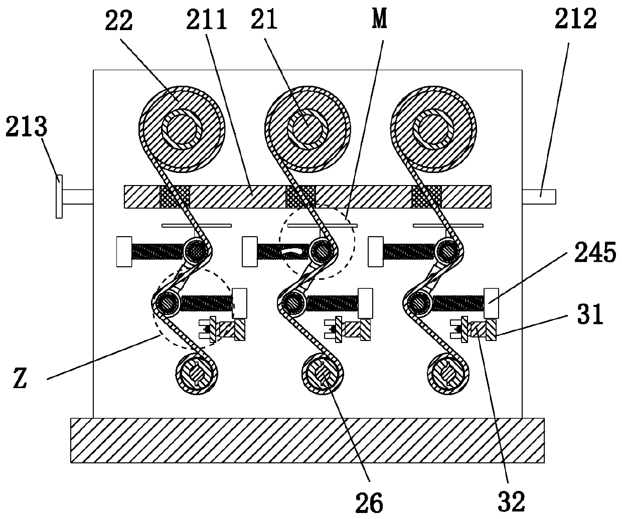 Yarn winding forming machine and method