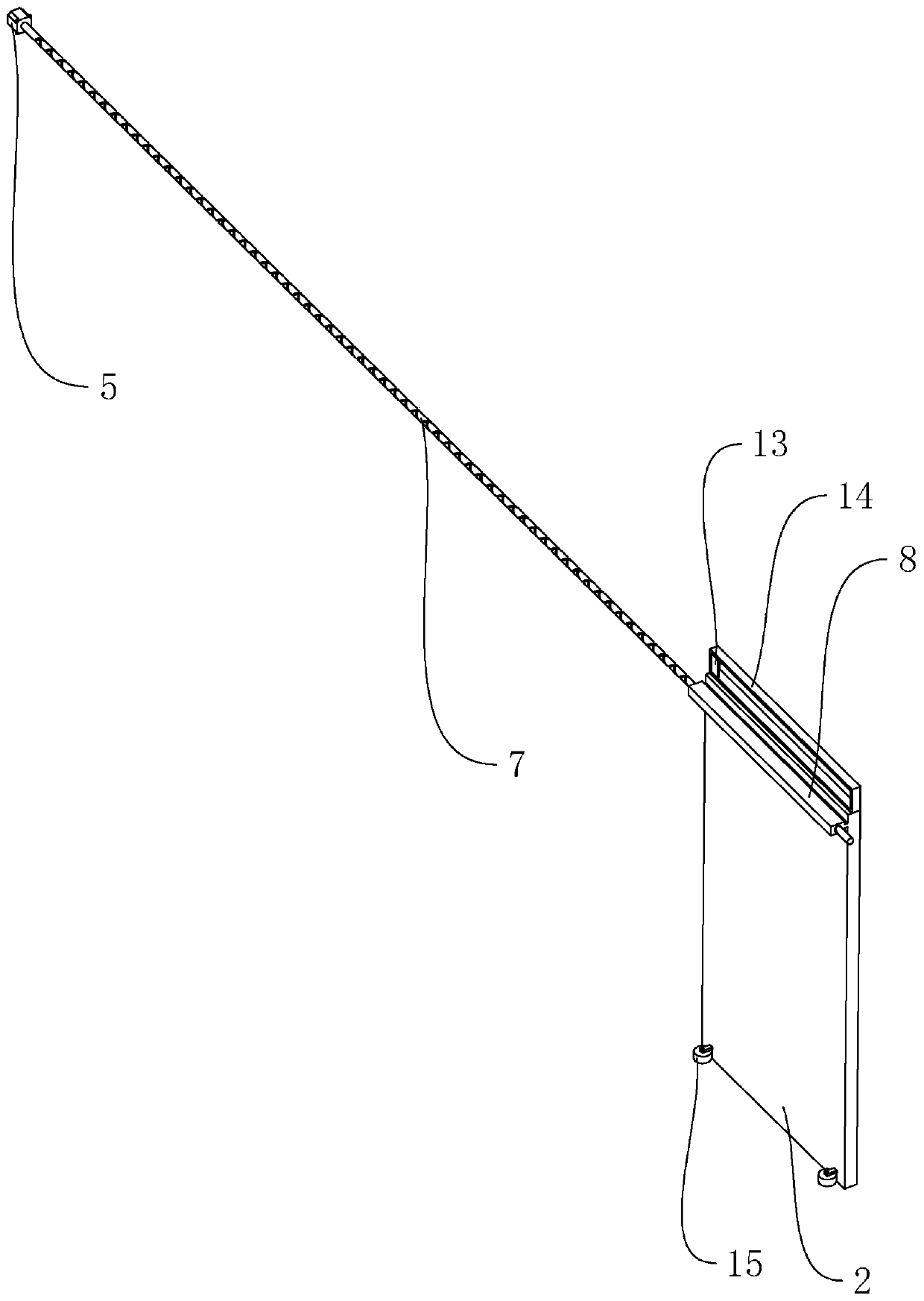 Mobile display screen mounting structure