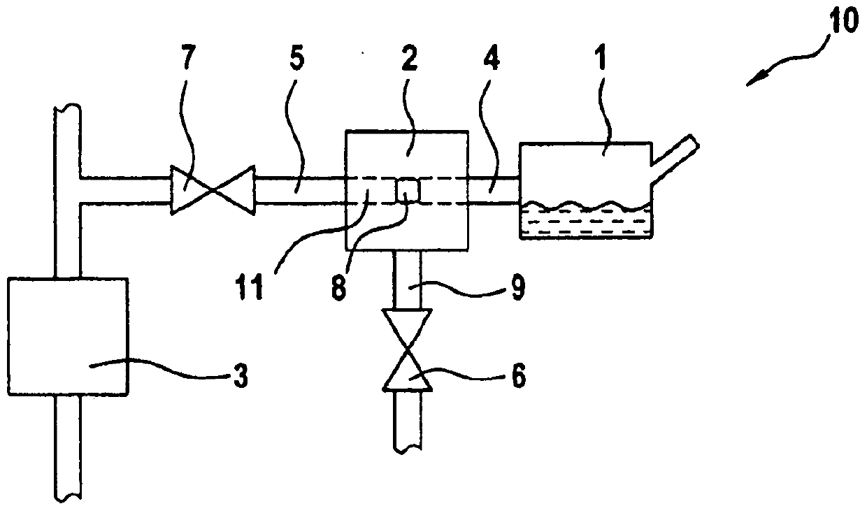 Method for controlling composition of combustible gas mixture and control device thereof