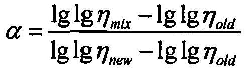 Design method of mix proportion of warm mixed large volume recycled asphalt mixture