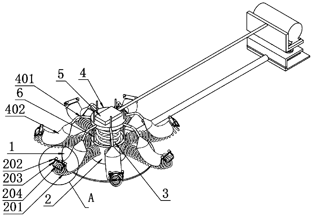 Buckling and placing tool for steel ball heat treatment applied to bearing assembly