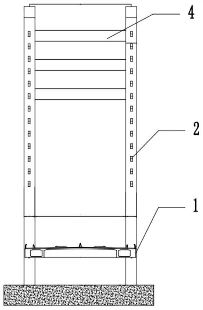 Construction method of cable-stayed bridge without back cables