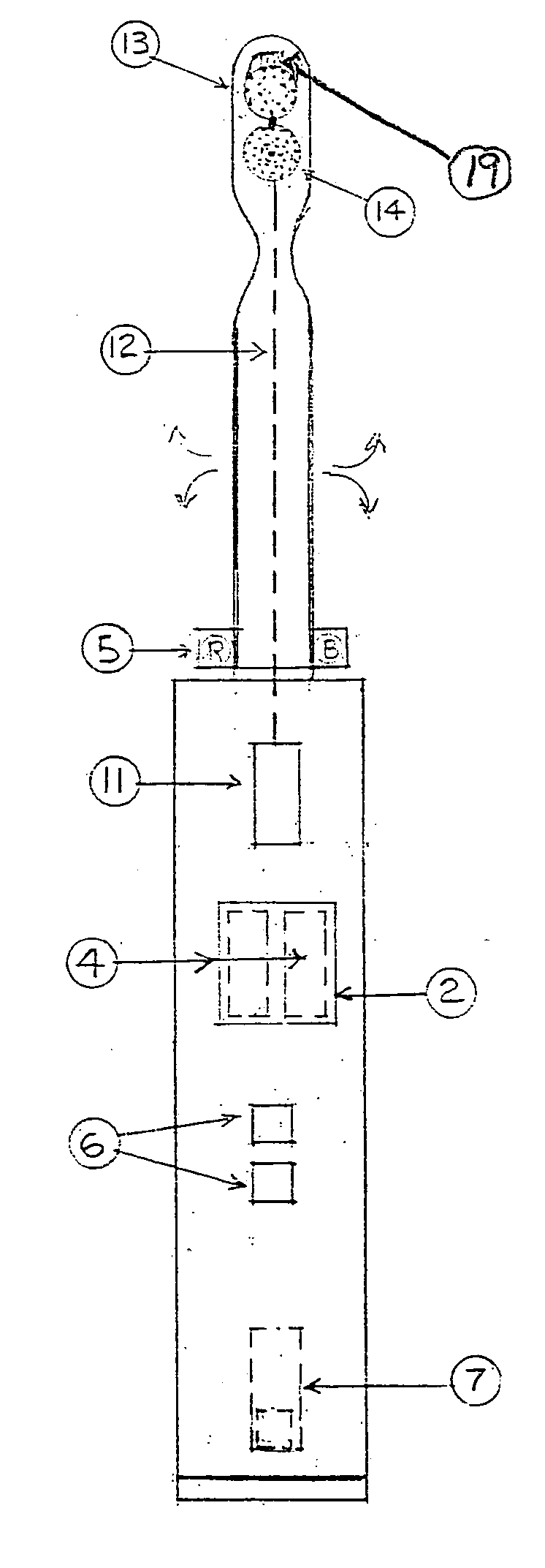 Toothbrush for prevention treatment of tooth sensitivity and method therefor