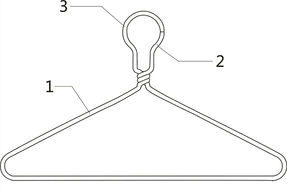 Novel windproof and moisture-proof clothes hanger