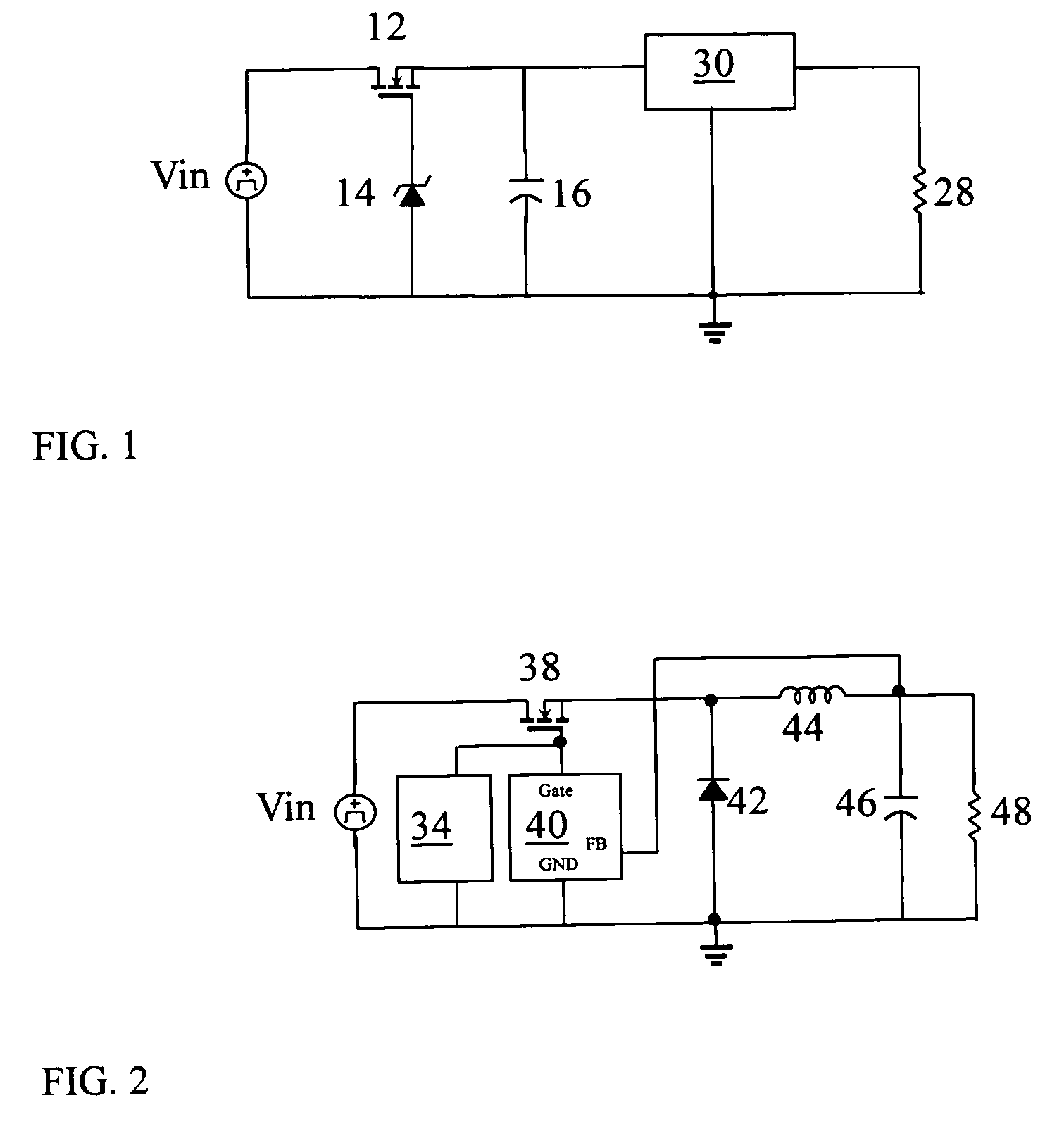 Buck converter with surge protection