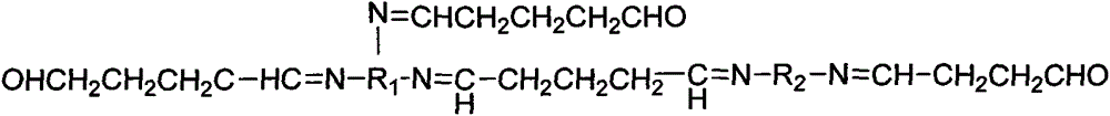 A kind of formaldehyde-free amino resin retanning agent