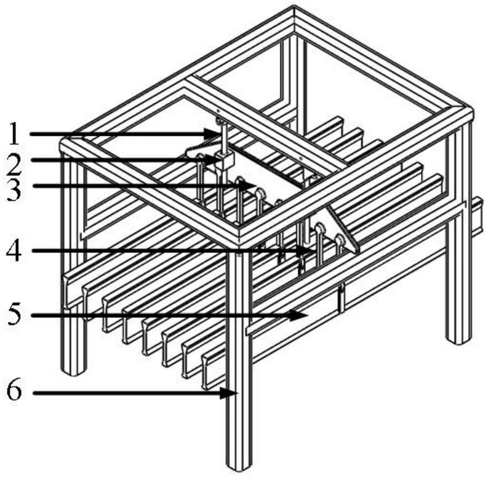 Electromagnetic transmission mechanism of electronic jacquard machine