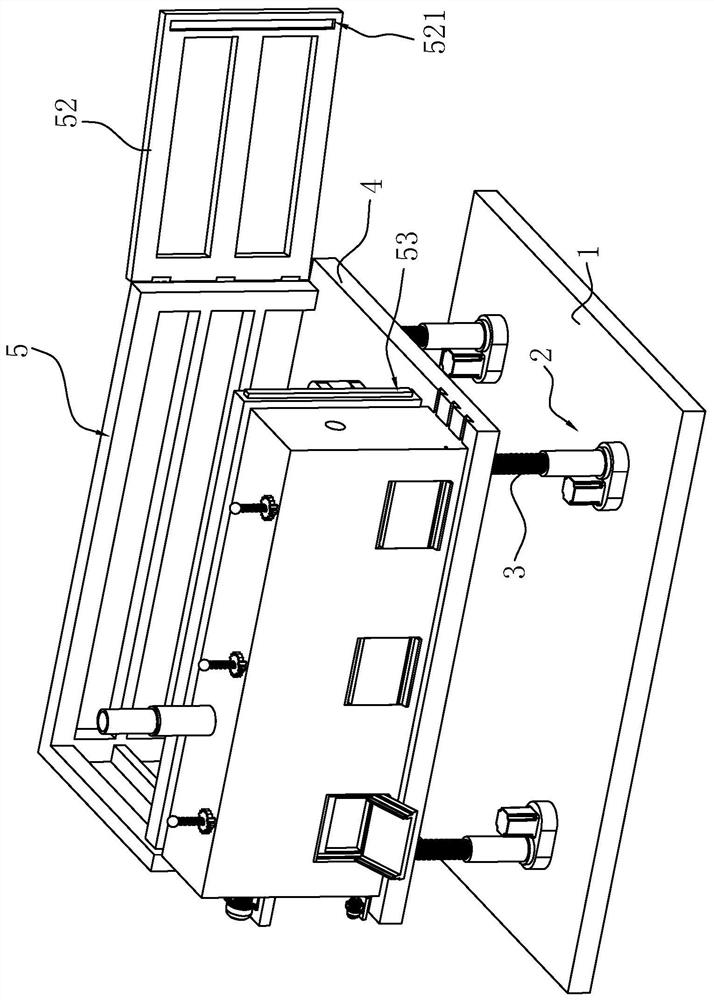 Concrete pouring workbench for house construction