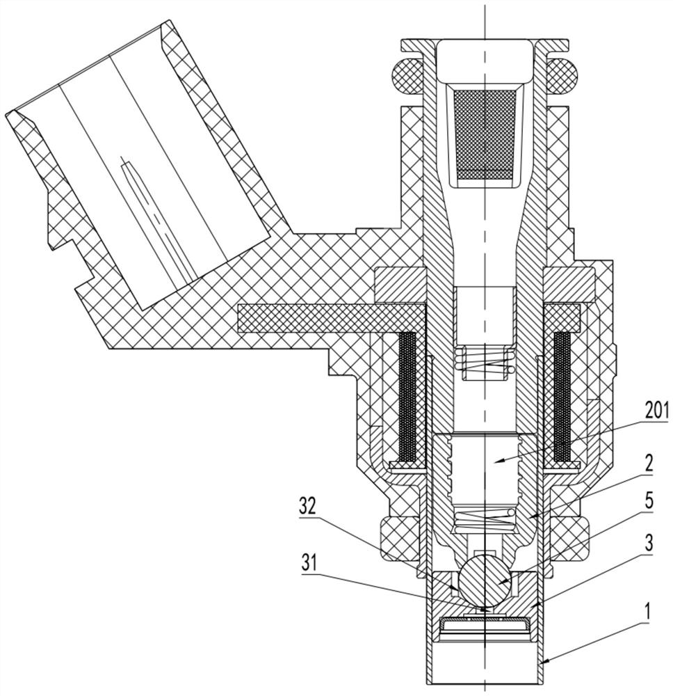 Electromagnetic valve type oil sprayer