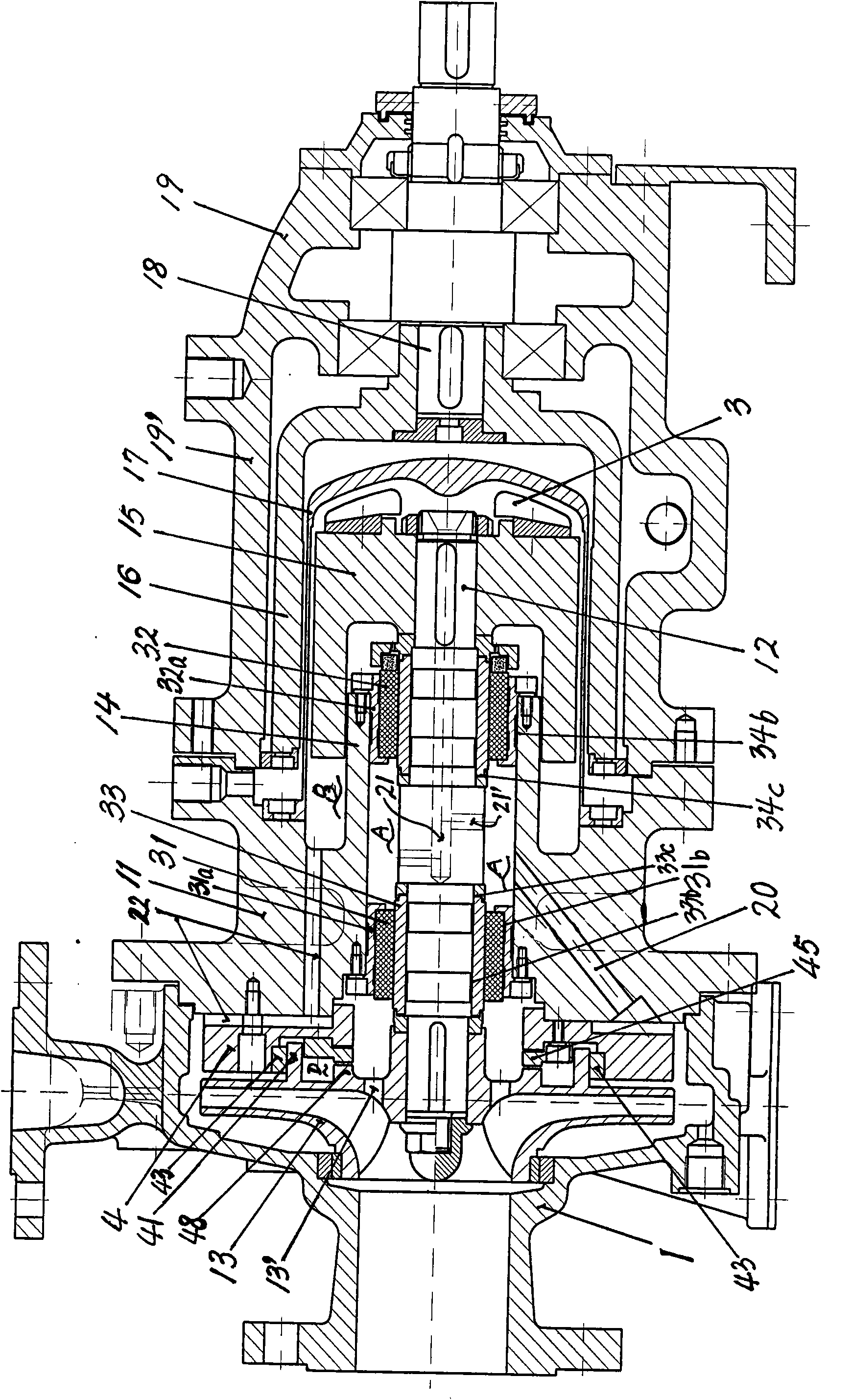 Magnetic pump