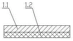 High joint degree three-dimensional thickening mask