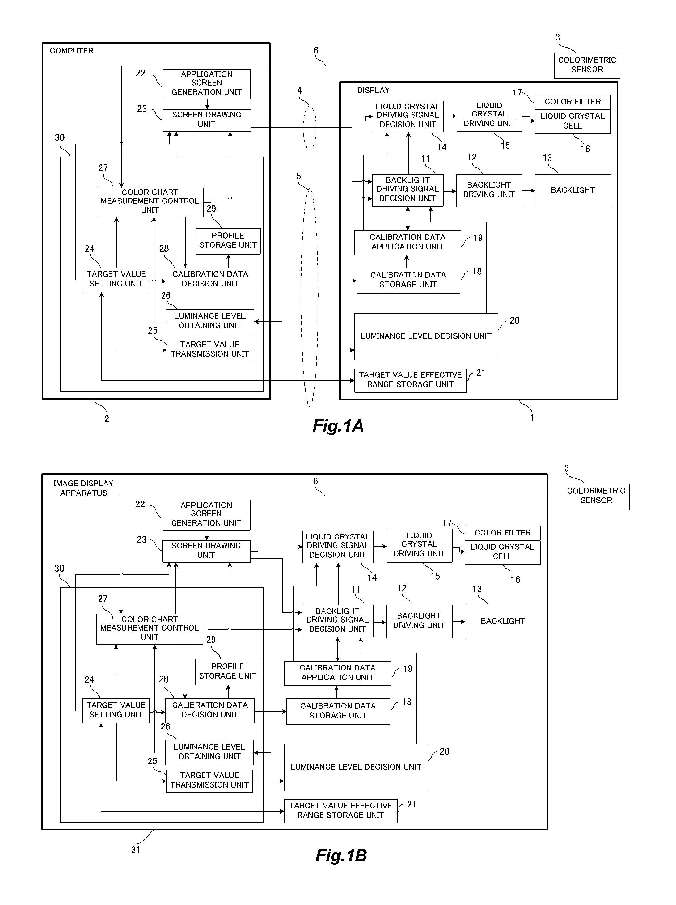 Image display system, image display apparatus and calibration method