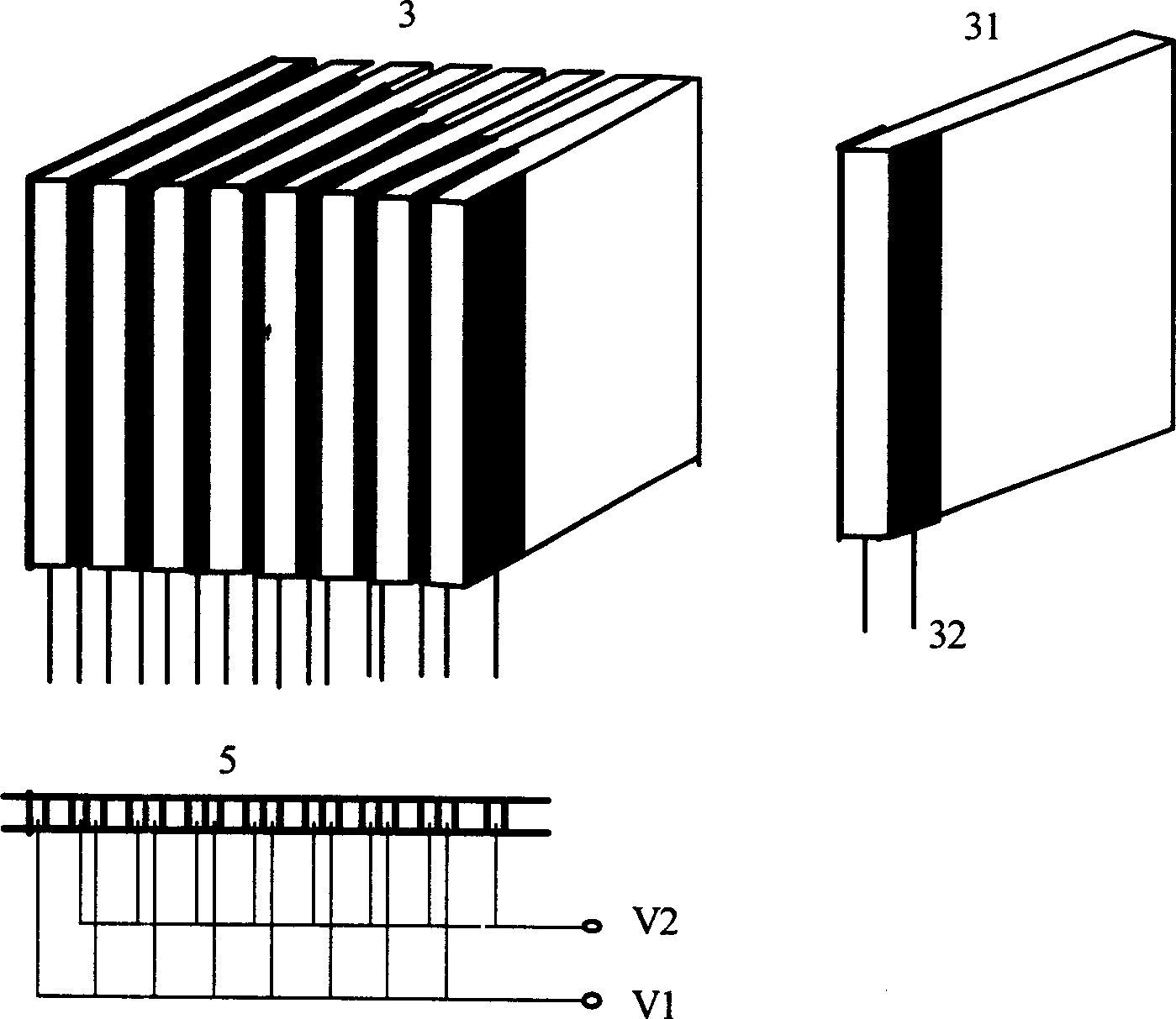 High speed photoelectric phase control array two dimension laser beam scanner