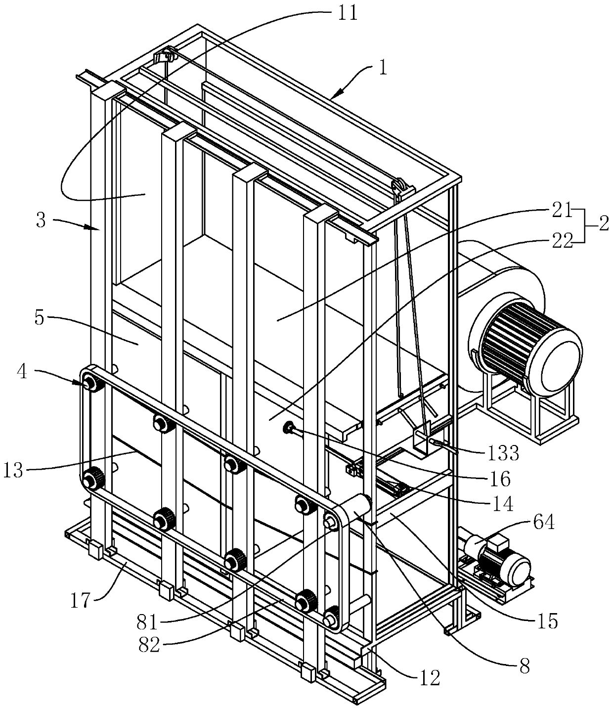 Door and window physical performance testing equipment