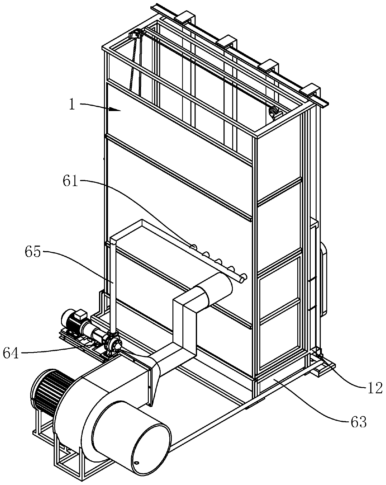 Door and window physical performance testing equipment