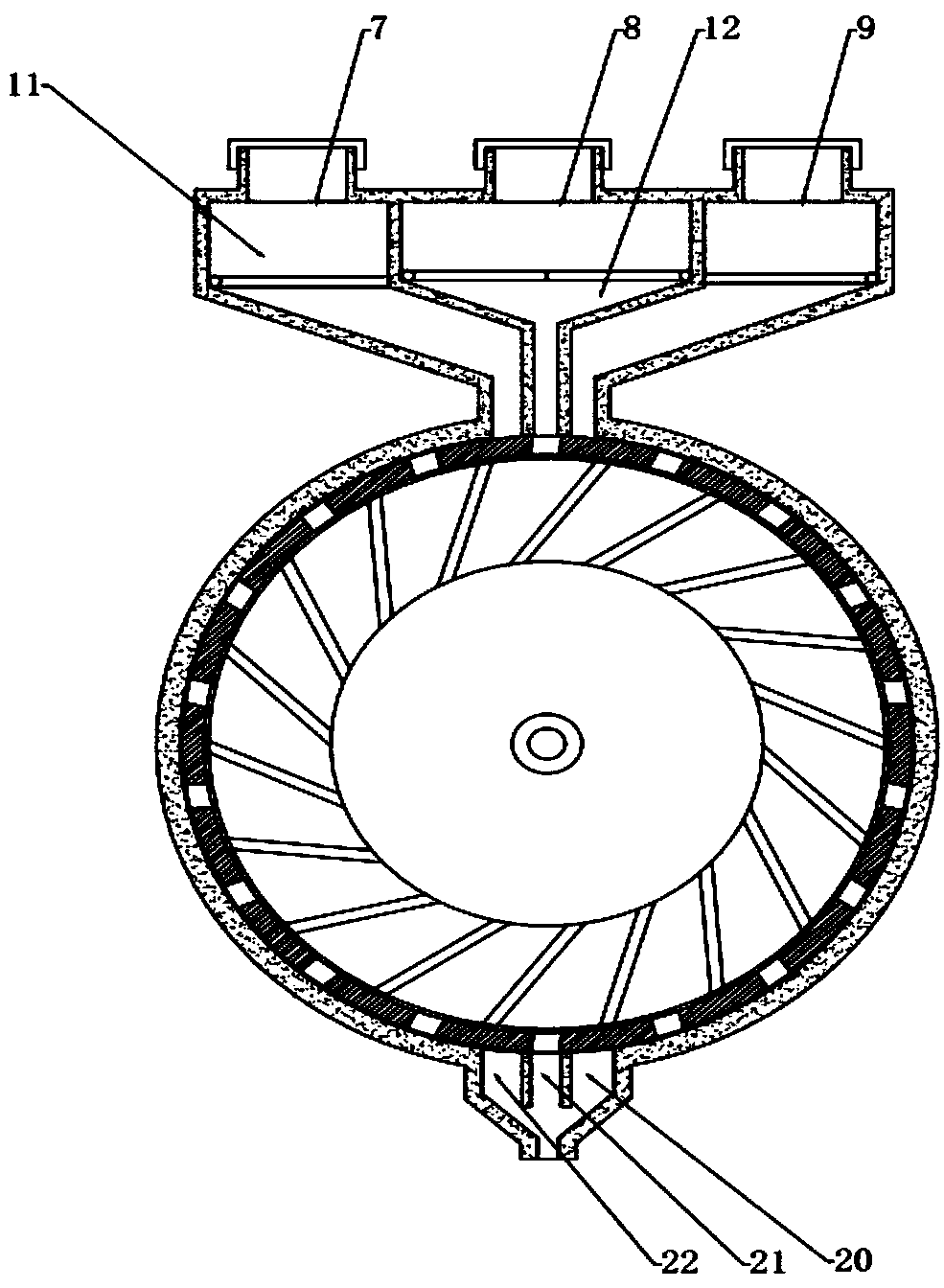 Charging device for 3D printing equipment