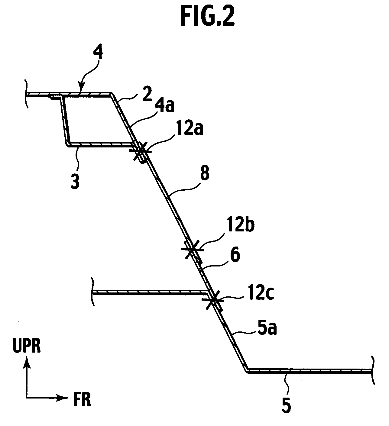 Vehicle rear body structure