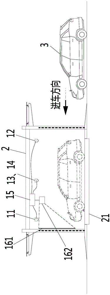 Parking guiding system and stereo garage with same