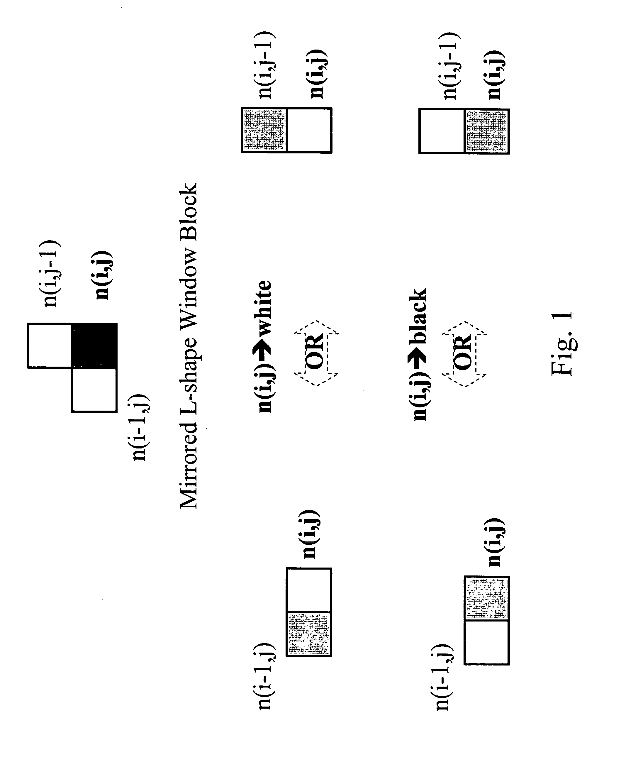 Text enhancement methodology in scanned images of gray-scale documents