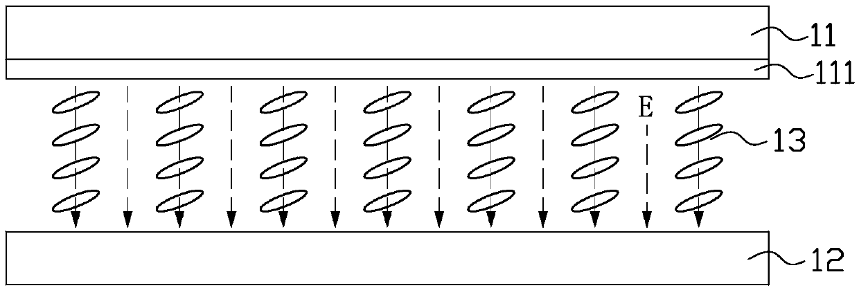 Liquid crystal display device with switchable viewing angle