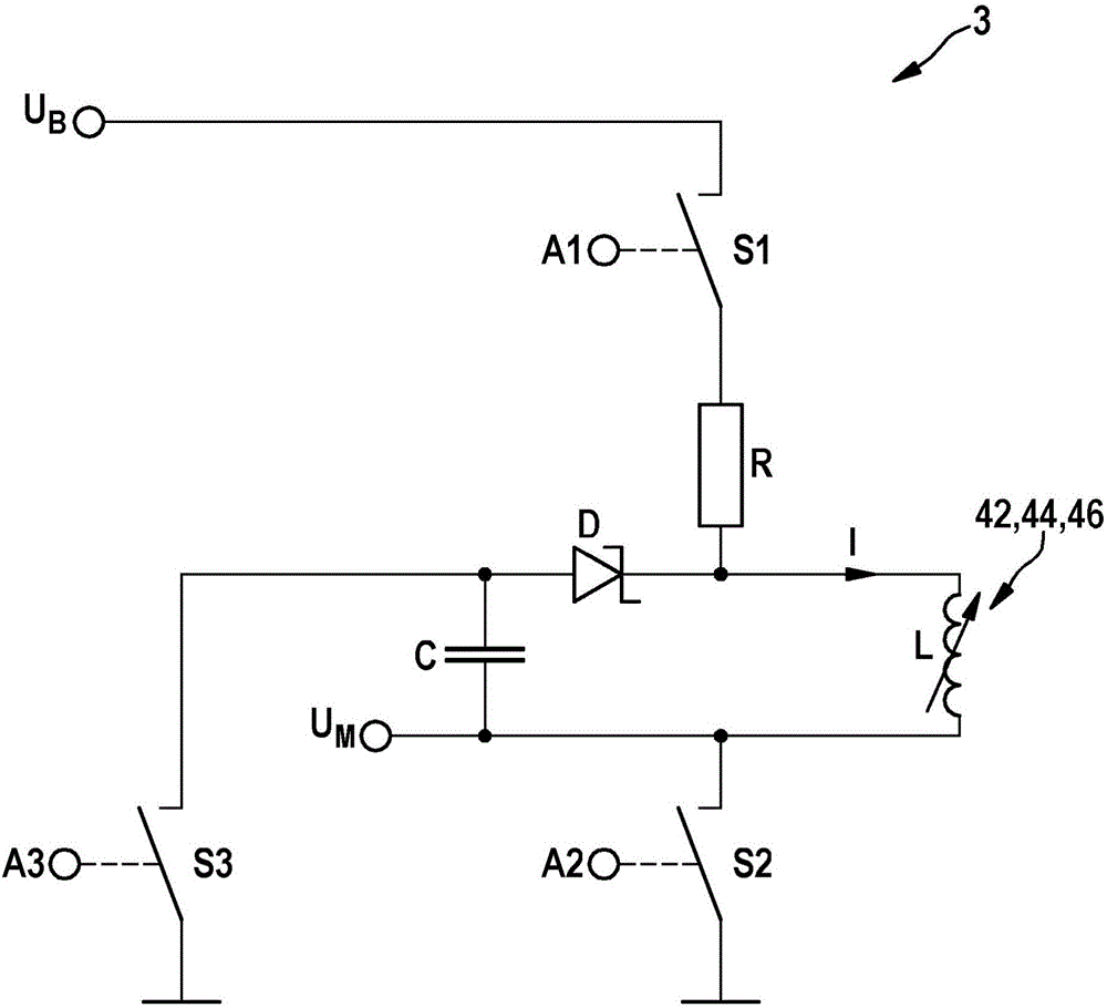 Sensor arrangement for the contactless sensing of angles of rotation on a rotating part